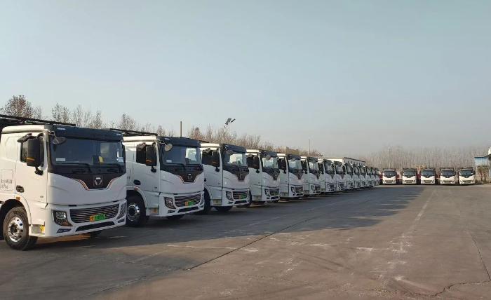 首批交付！徐工純電動(dòng)牽引車(chē)開(kāi)進(jìn)山東聊城